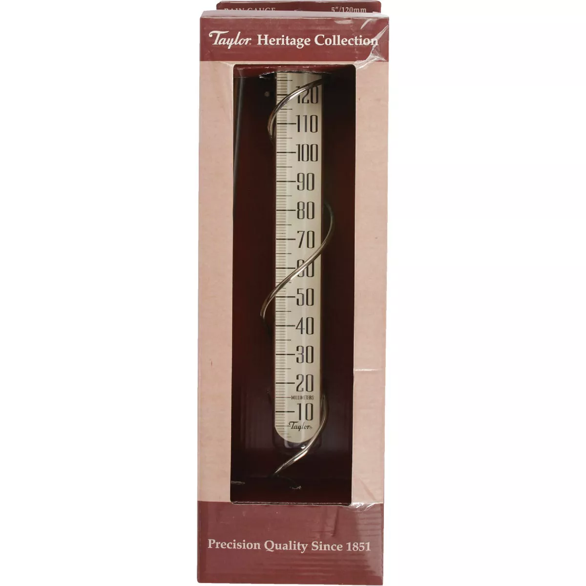 Taylor Heritage Collection 5 In. Glass Rain Gauge - photo 2