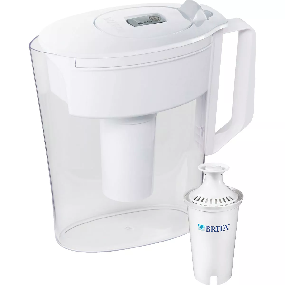 Brita White 6-Cup Water Filter Pitcher - photo 3