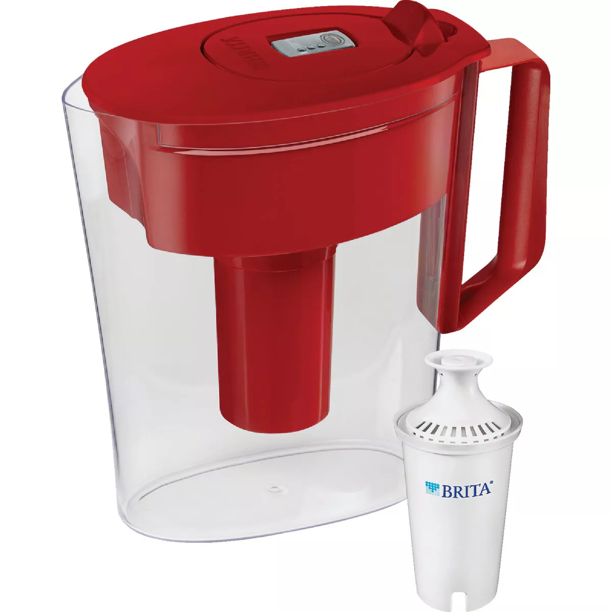Brita 6-Cup Red Water Filter Pitcher - photo 7