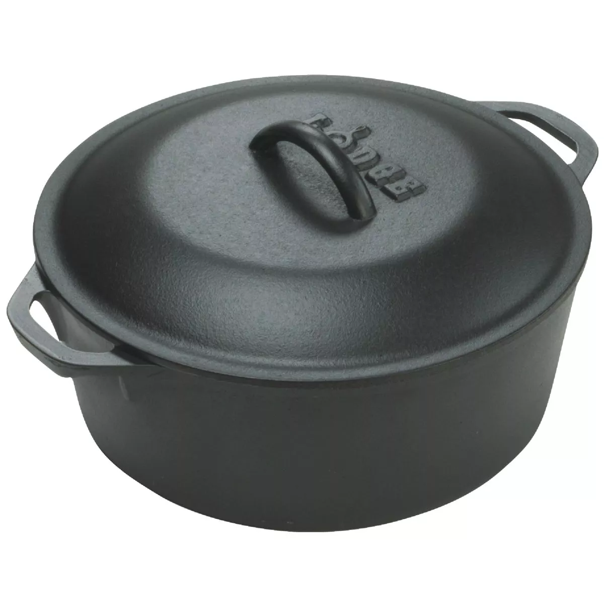 Lodge 5 Qt. Dutch Oven with Cast Iron Lid