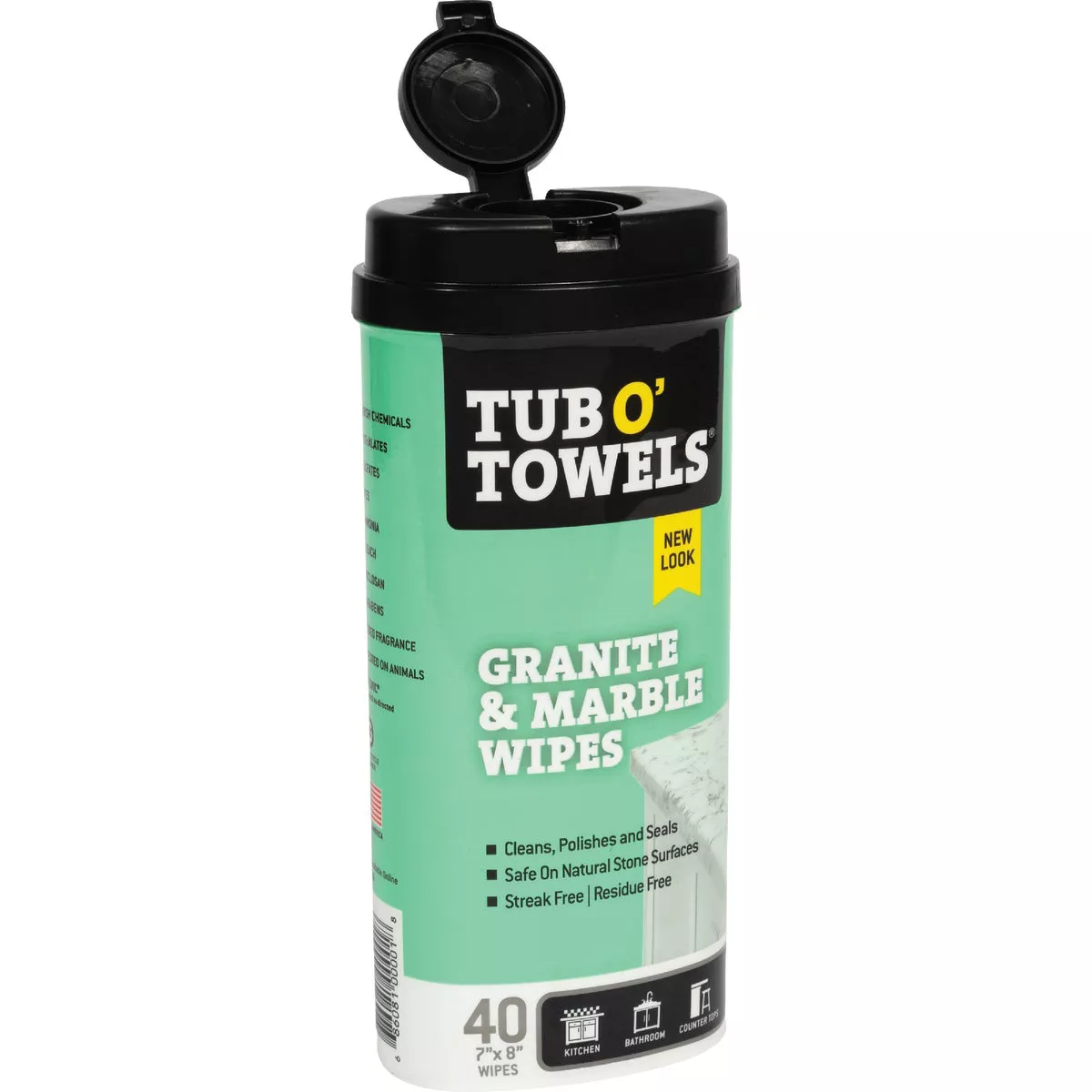 Tub O' Towels Granite & Marble Wipes (40-Count) - photo 2