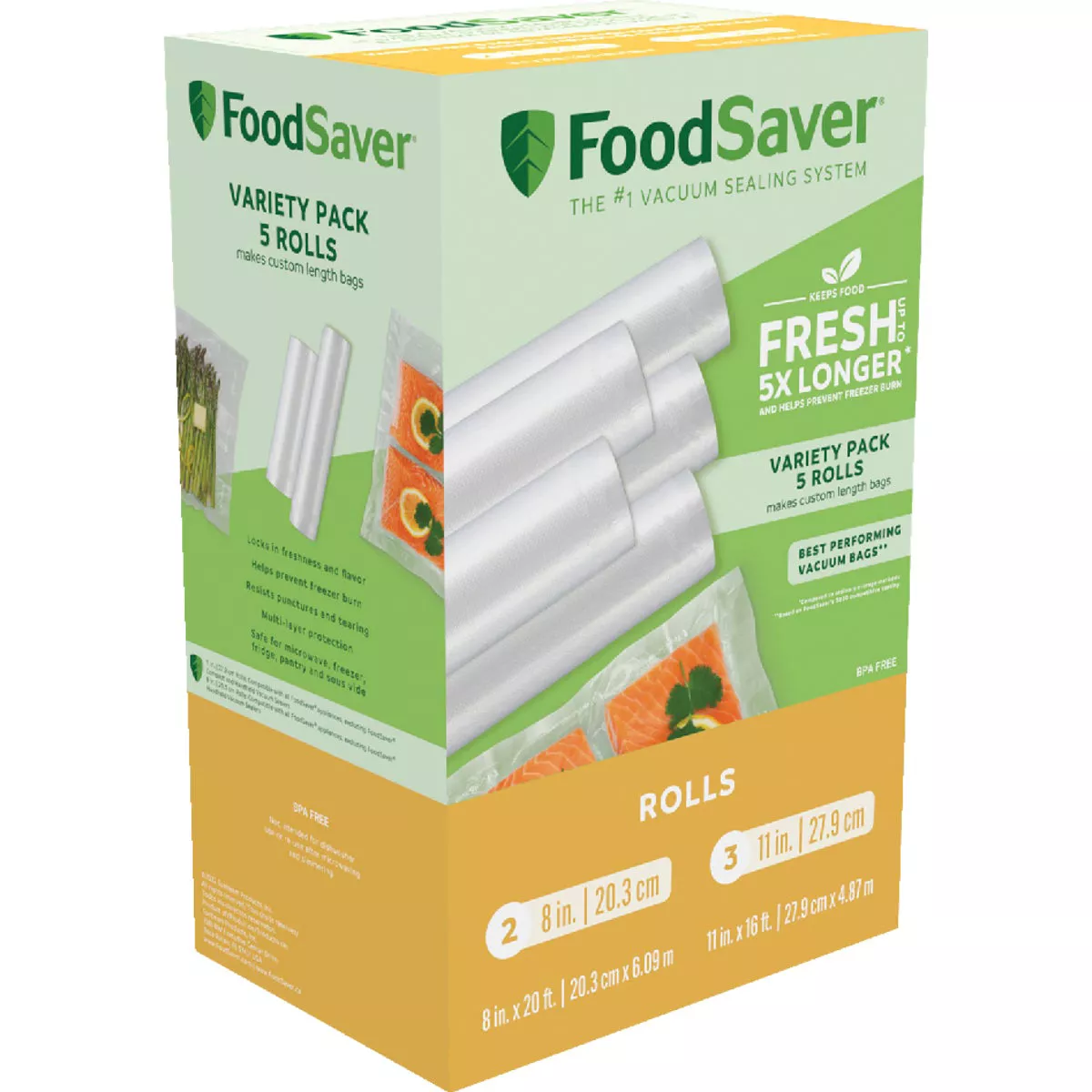 FoodSaver Make Your Own Vacuum Sealer Bags (5-Pack) - photo 2