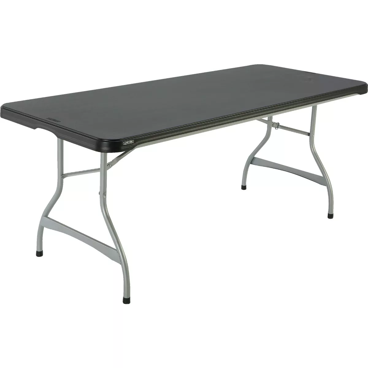 Lifetime 6 Ft. x 30 In. Black Commercial Folding Table