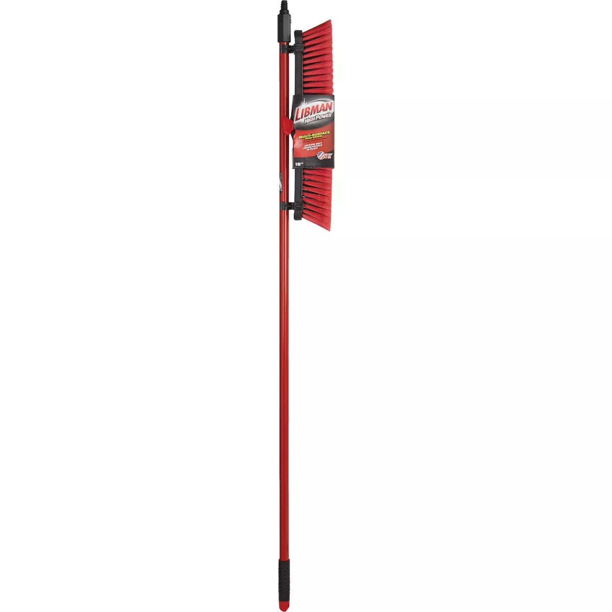 Libman 18 In. W. x 64 In. L. Steel Handle Multi-Surface Medium Sweep Push Broom - photo 2