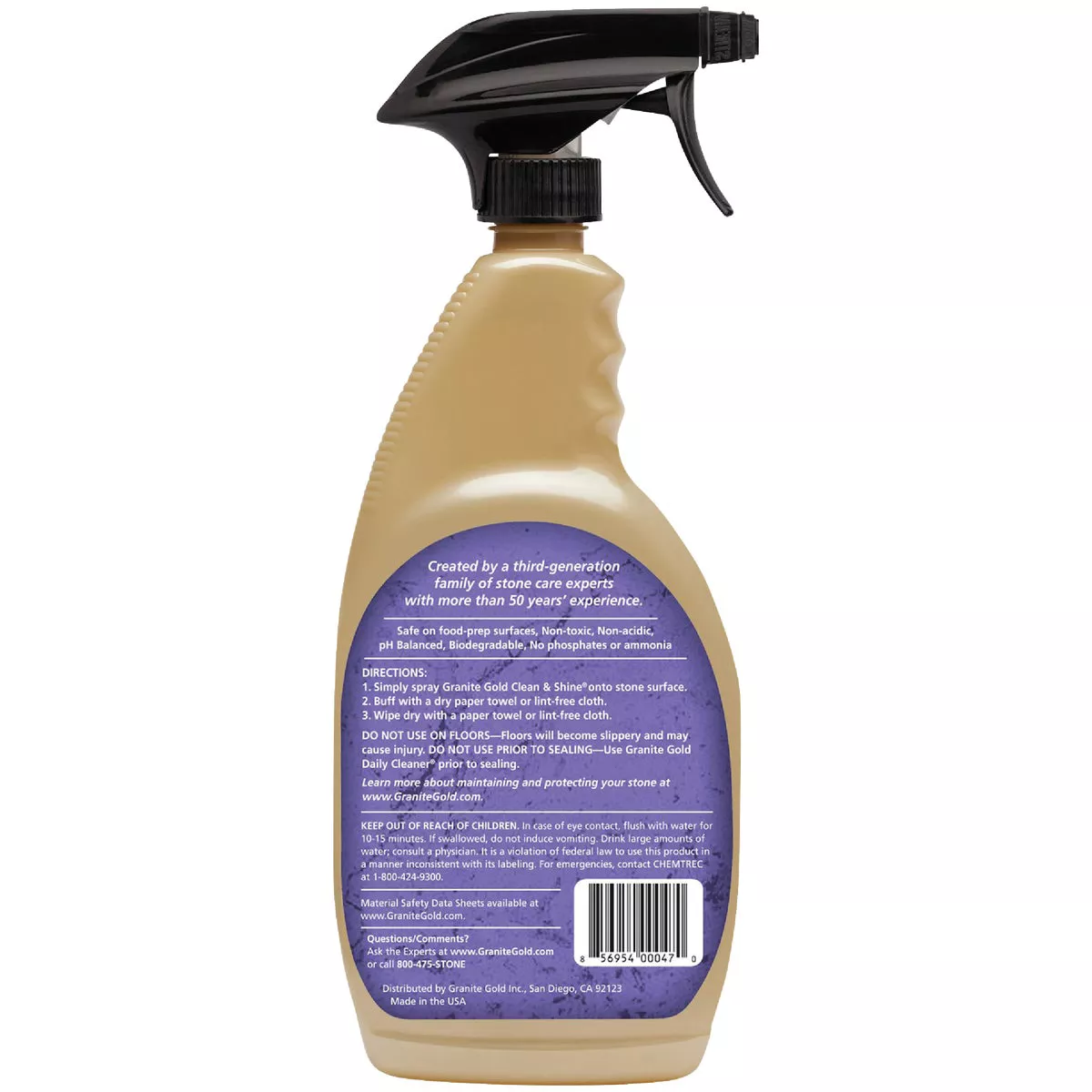 Granite Gold 24 Oz. Clean & Shine Granite Cleaner and Polish - photo 2