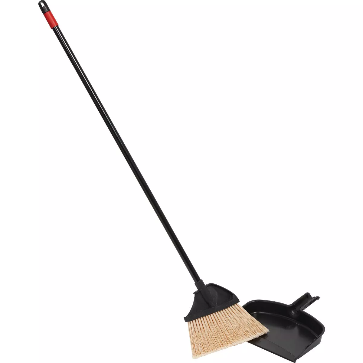 O-Cedar MaxiPlus 14 In. W. x 56 In. L. Steel Handle Angle Household Broom with Dustpan - photo 3