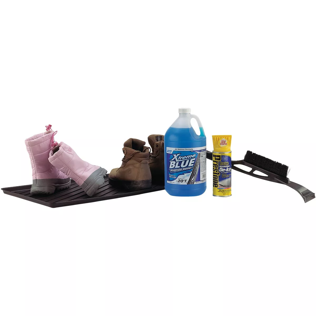 15.75 In. x 23.5 In. Black Recycled Plastic Rectangular Boot Tray - photo 3