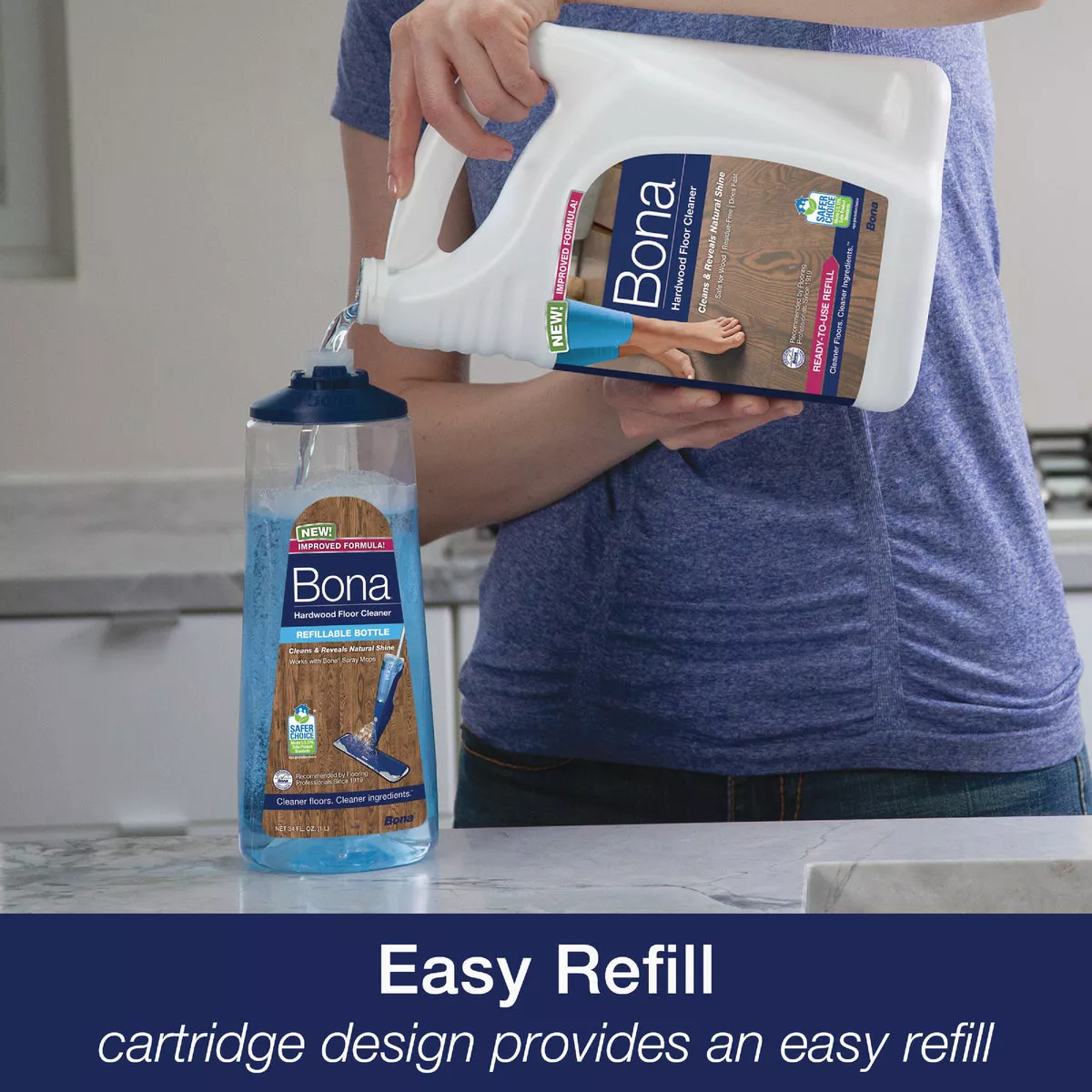 Bona 34 Oz. Hardwood Floor Cleaner Refill Cartridge - photo 6