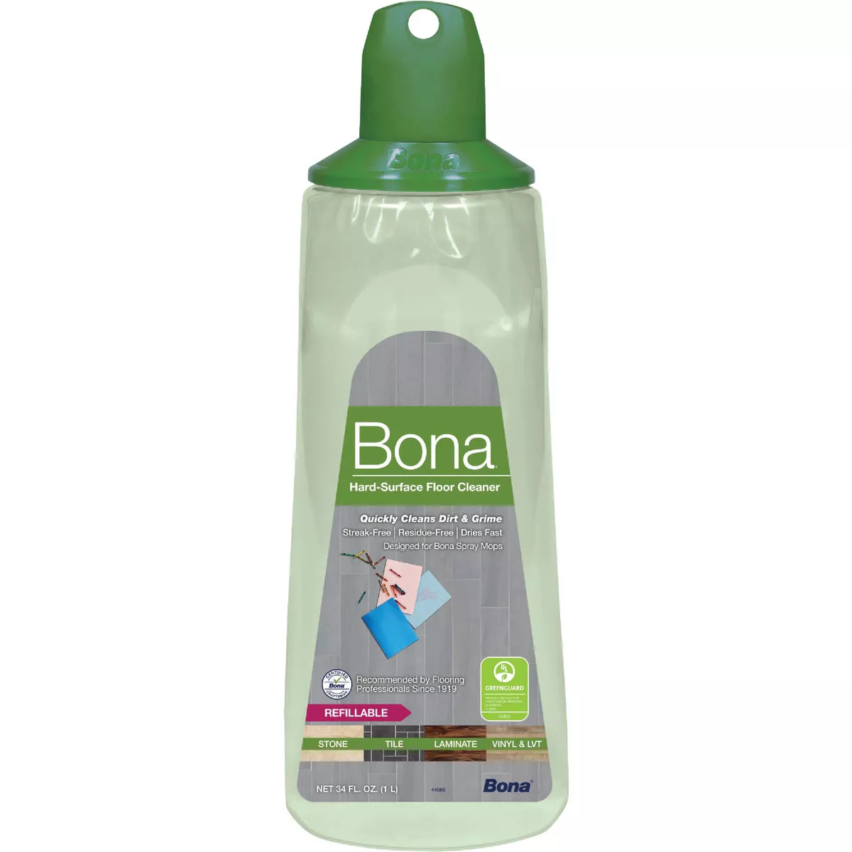Bona 34 Oz. Stone, Tile, & Laminate Floor Cleaner Refill Cartridge