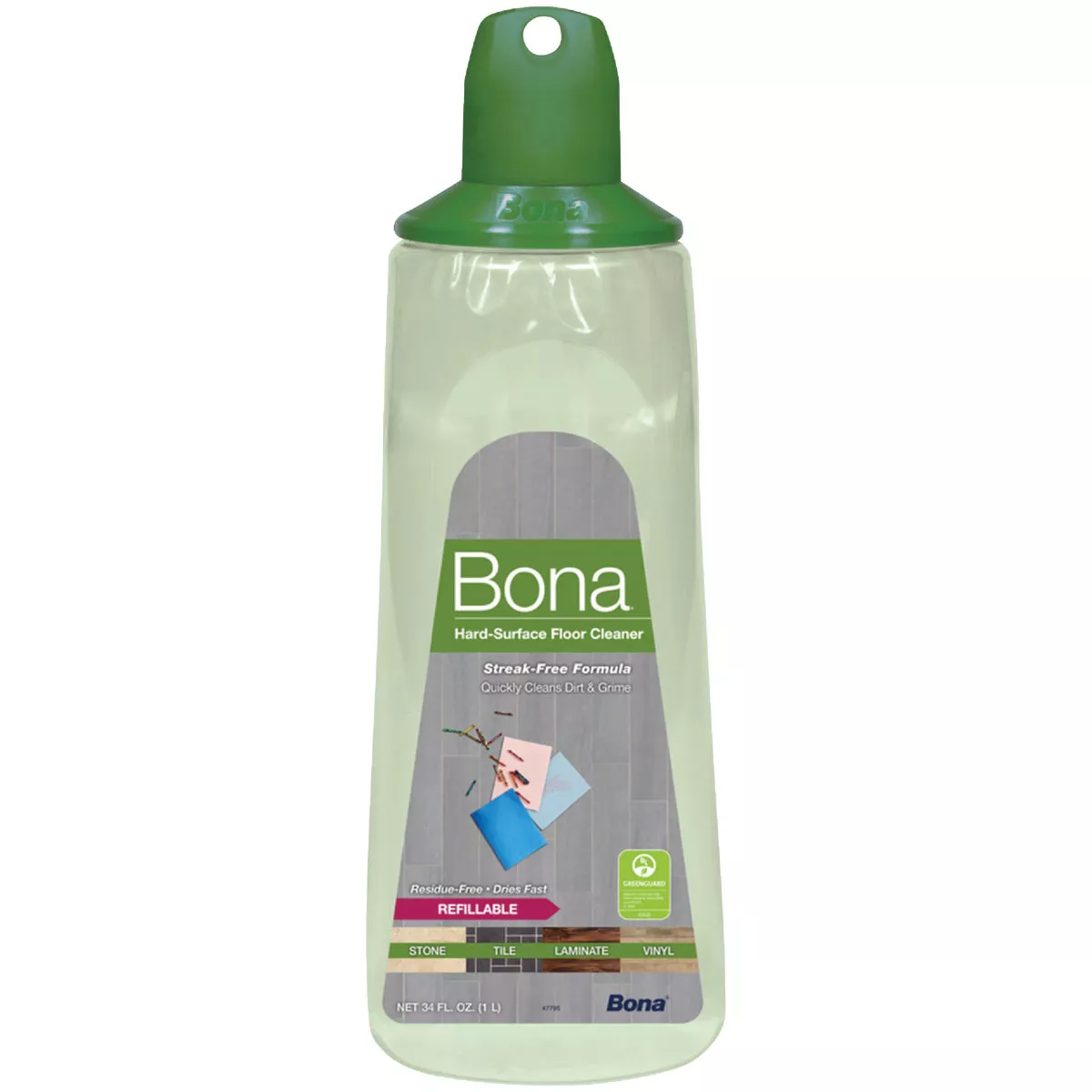 Bona 34 Oz. Stone, Tile, & Laminate Floor Cleaner Refill Cartridge - photo 5