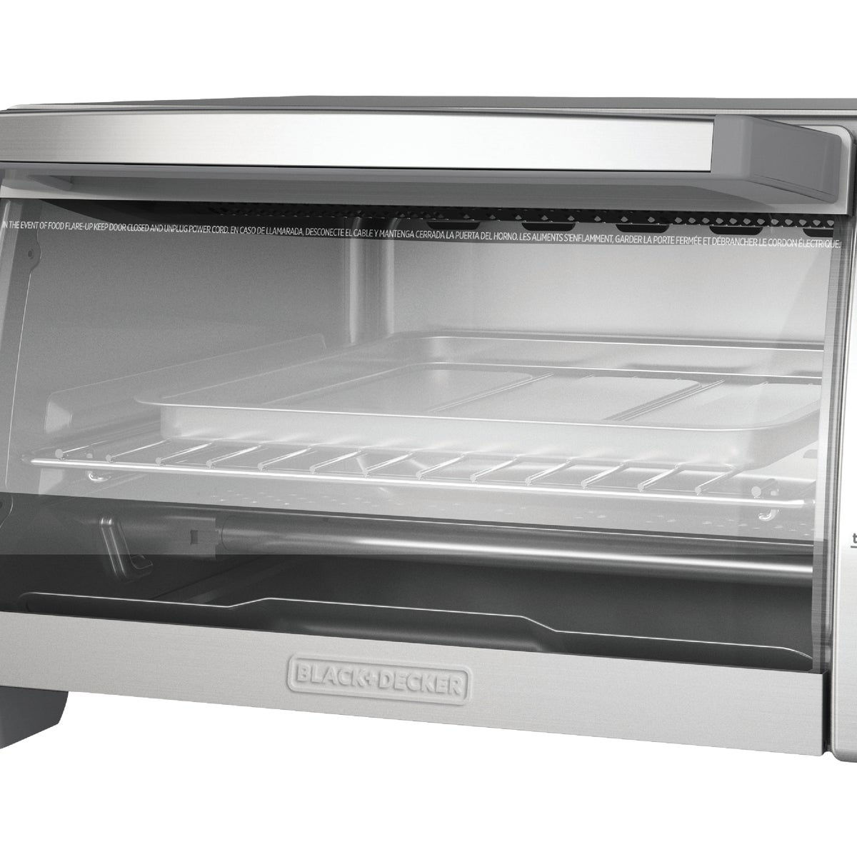 Black & Decker 4-Slice Natural Convection Toaster Oven - Thumbnail 5