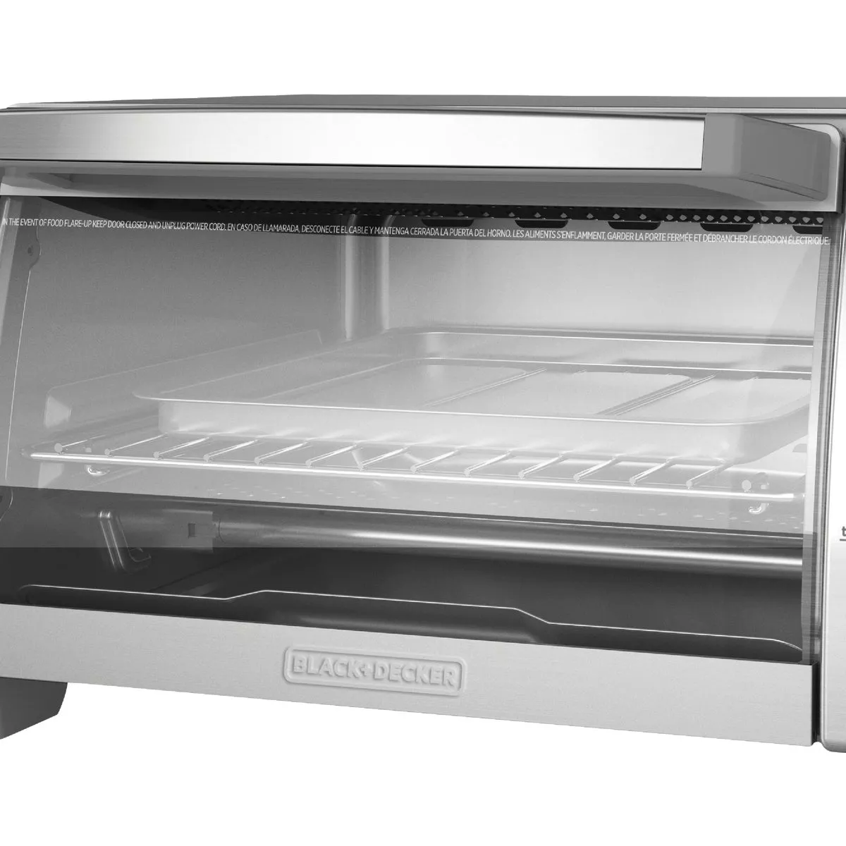 Black & Decker 4-Slice Natural Convection Toaster Oven - photo 4