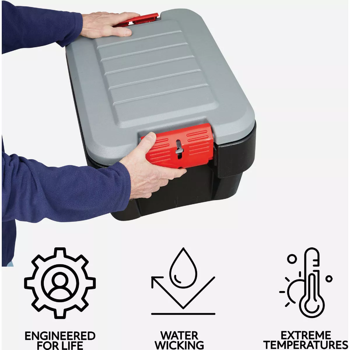 Rubbermaid 35 Gal. ActionPacker Tote - photo 3