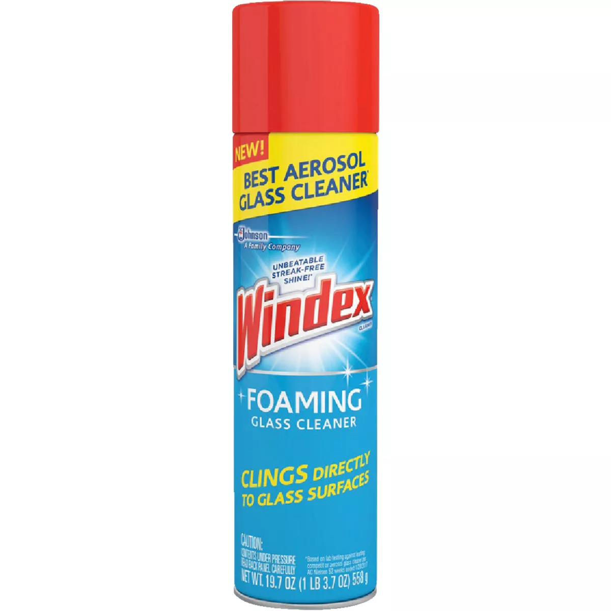 Windex 19 Oz. Power Foam Glass Cleaner
