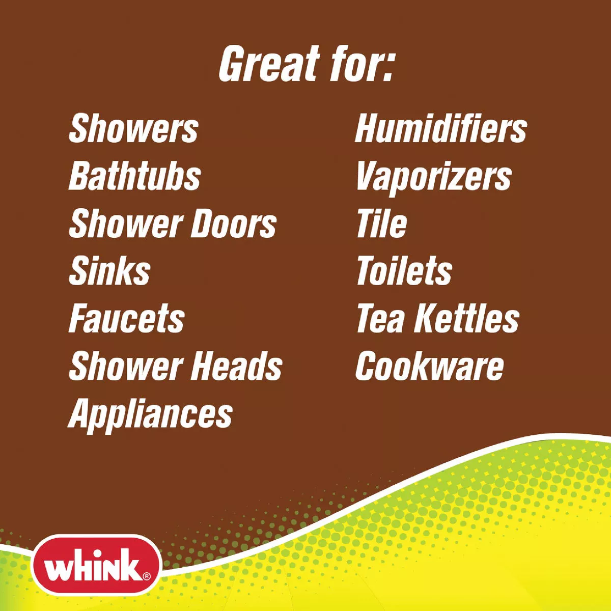 Whink 32 Oz. Professional Strength Calcium Lime Scale Remover - photo 3