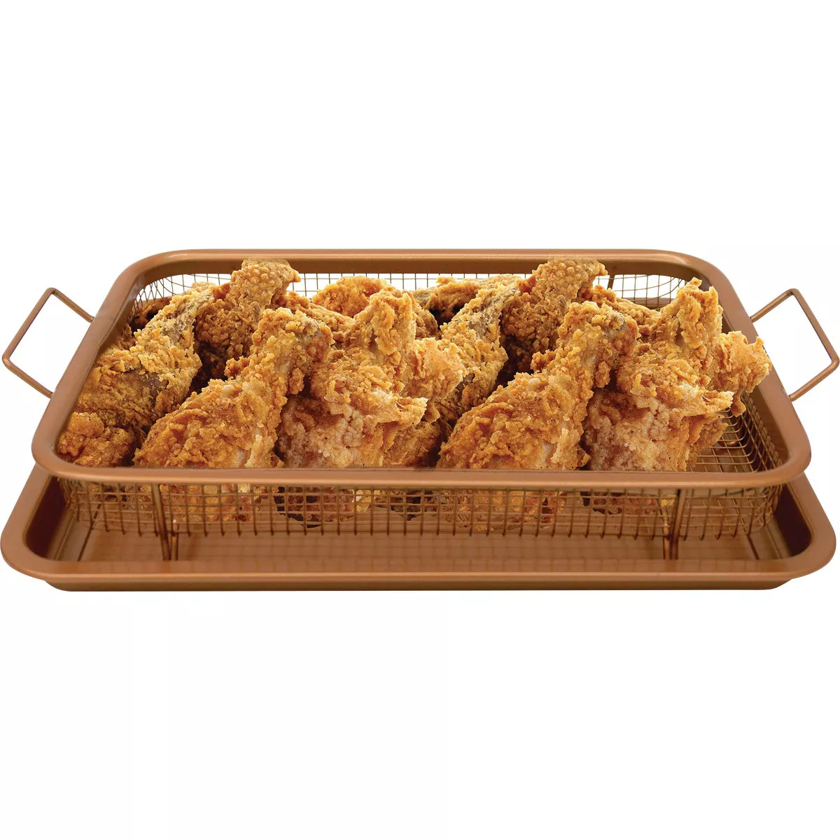 Gotham Steel Diamond Crisper 9 In. x 12 In. Non-Stick Crisper Tray Baking Pan - photo 2