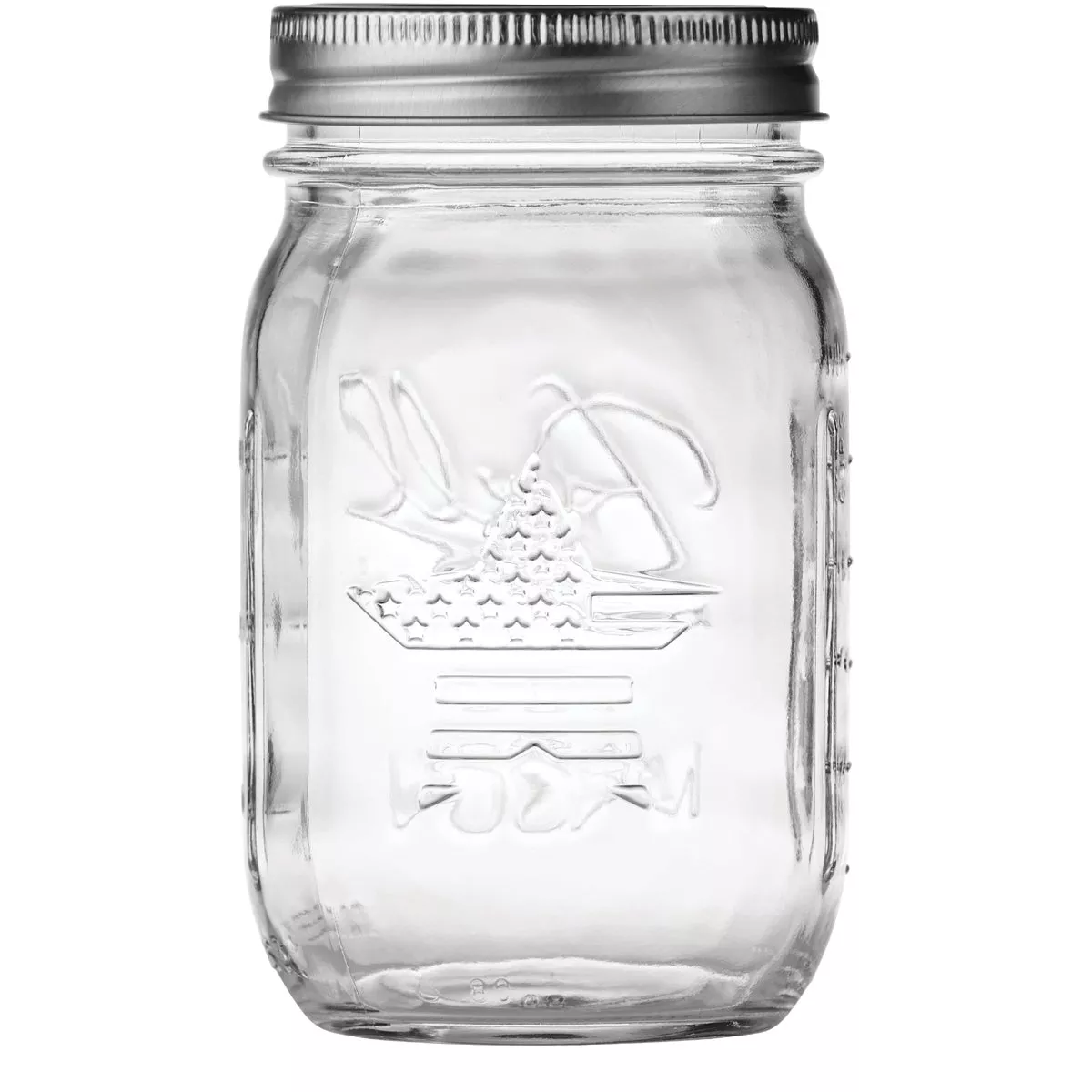 Ball 16 Oz. Regular Mouth Stars & Stripes Jar (4-Count)