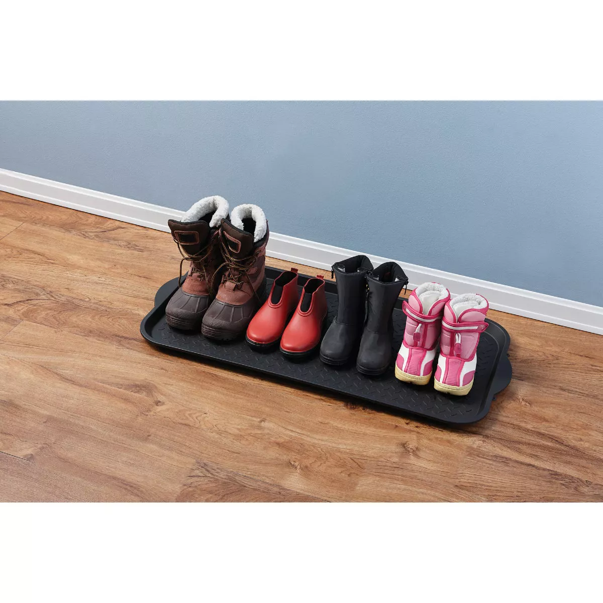 XL 18.9 In. x 39.3 In. Black Recycled Plastic Boot Tray | Do it Best
