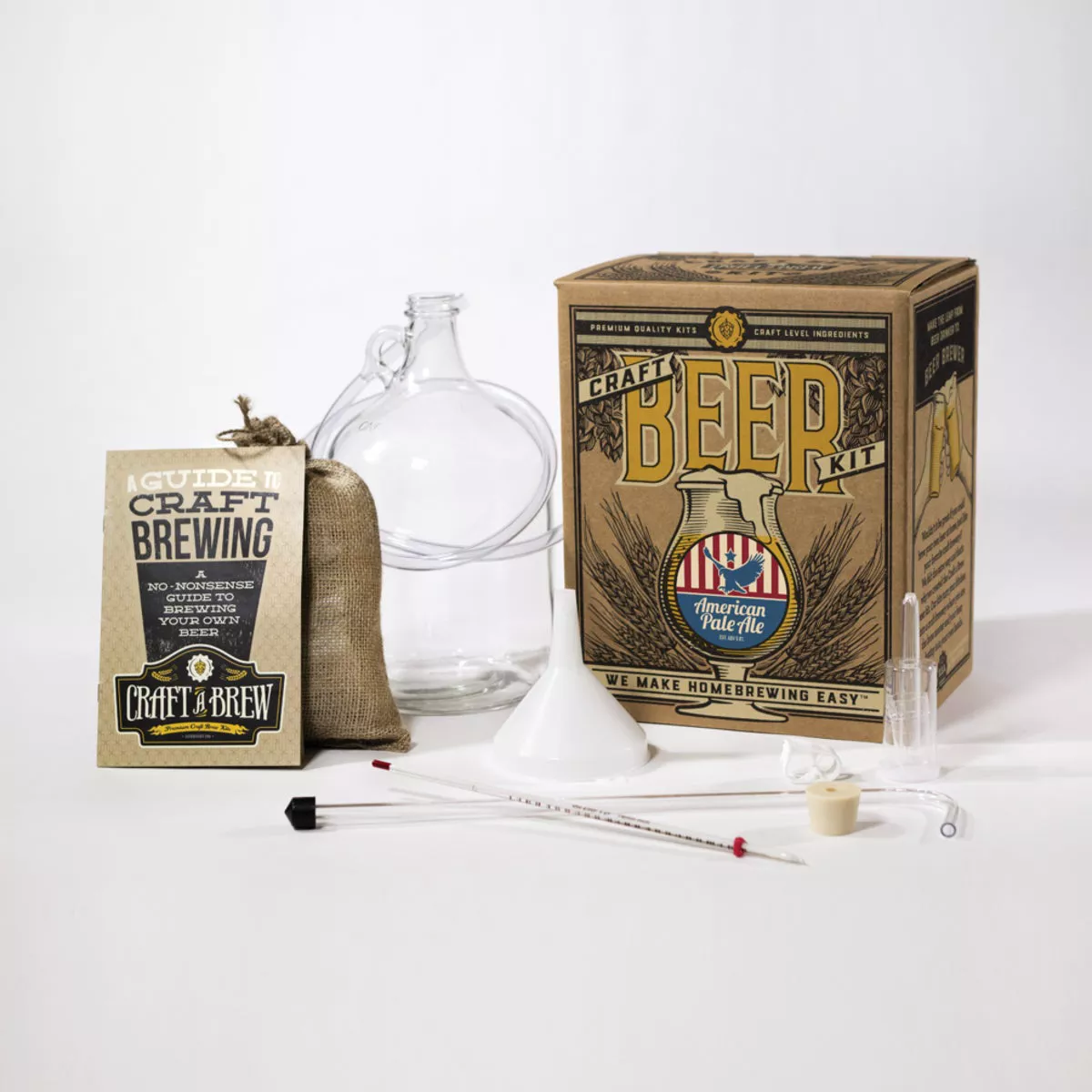 Craft A Brew American Pale Ale Beer Brewing Kit (11-Piece) - photo 2