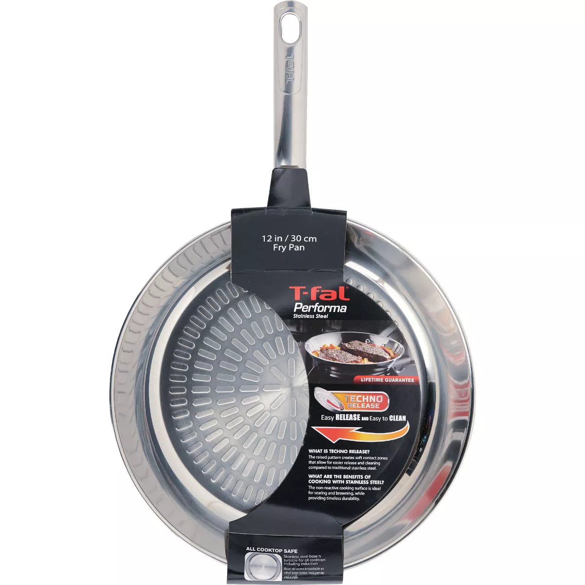 Performa 12 In. Stainless Steel Fry Pan - photo 2