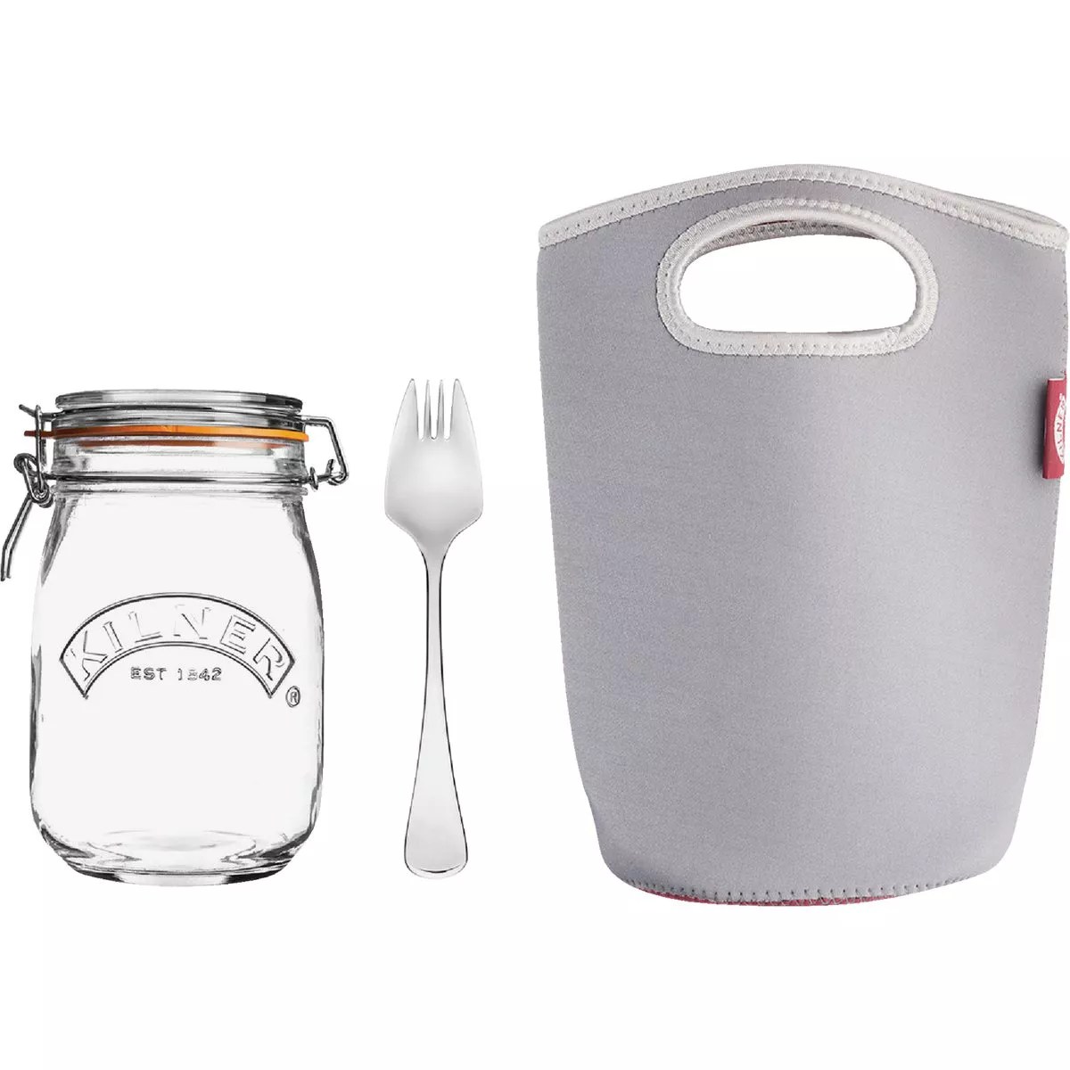 Kilner 34 Oz. Make & Take Glass Storage Jar Set