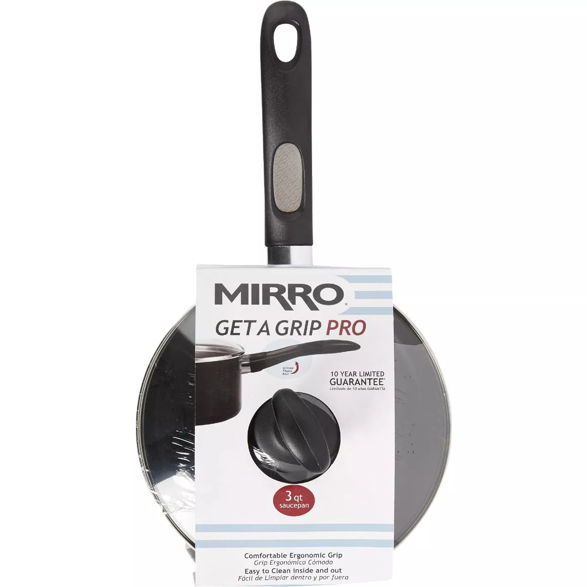 T-Fal Essentials 3 Qt. Non-Stick Sauce Pan with Lid - photo 2