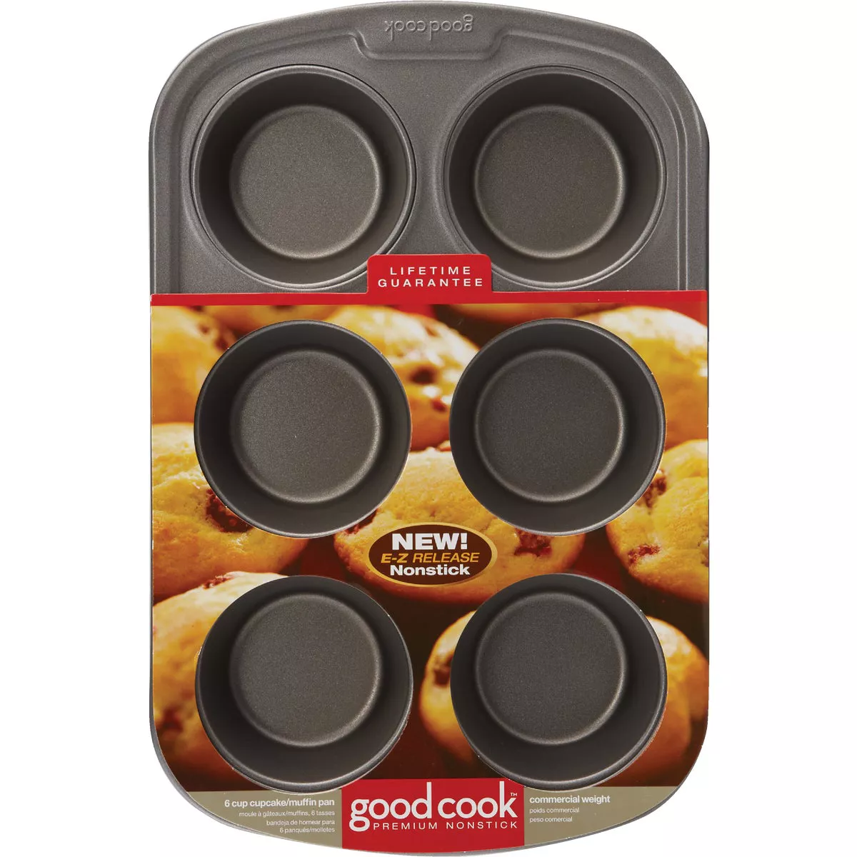 Goodcook 6-Cup Non-Stick Muffin Pan - photo 2