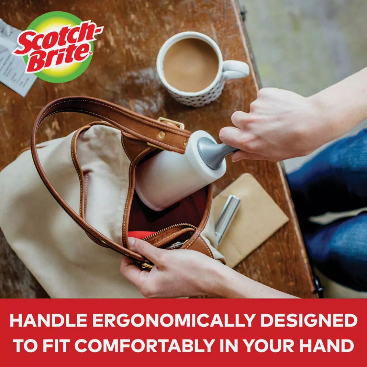 Scotch-Brite Everyday Clean 70-Sheet Lint Roller (2-Pack) - photo 2