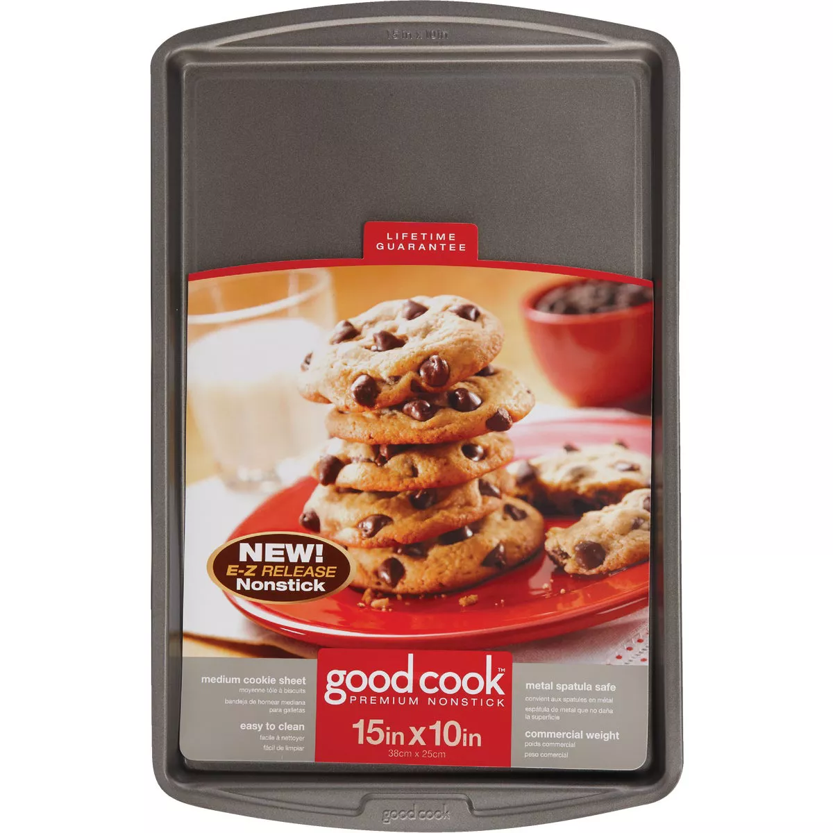 Goodcook 15 In. x 10 In. Non-Stick Cookie Sheet - photo 2
