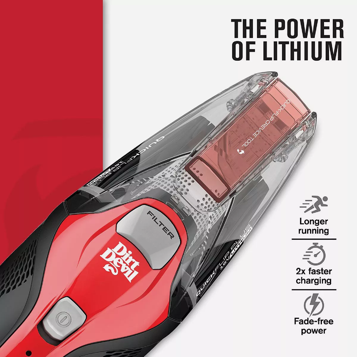 Dirt Devil QuickFlip Plus 16V Cordless Handheld Vacuum Cleaner - photo 7