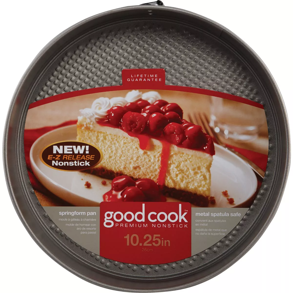 Goodcook 9 In. Dia. X 2-3/4 In. D. Non-Stick Springform Cake Pan - photo 2