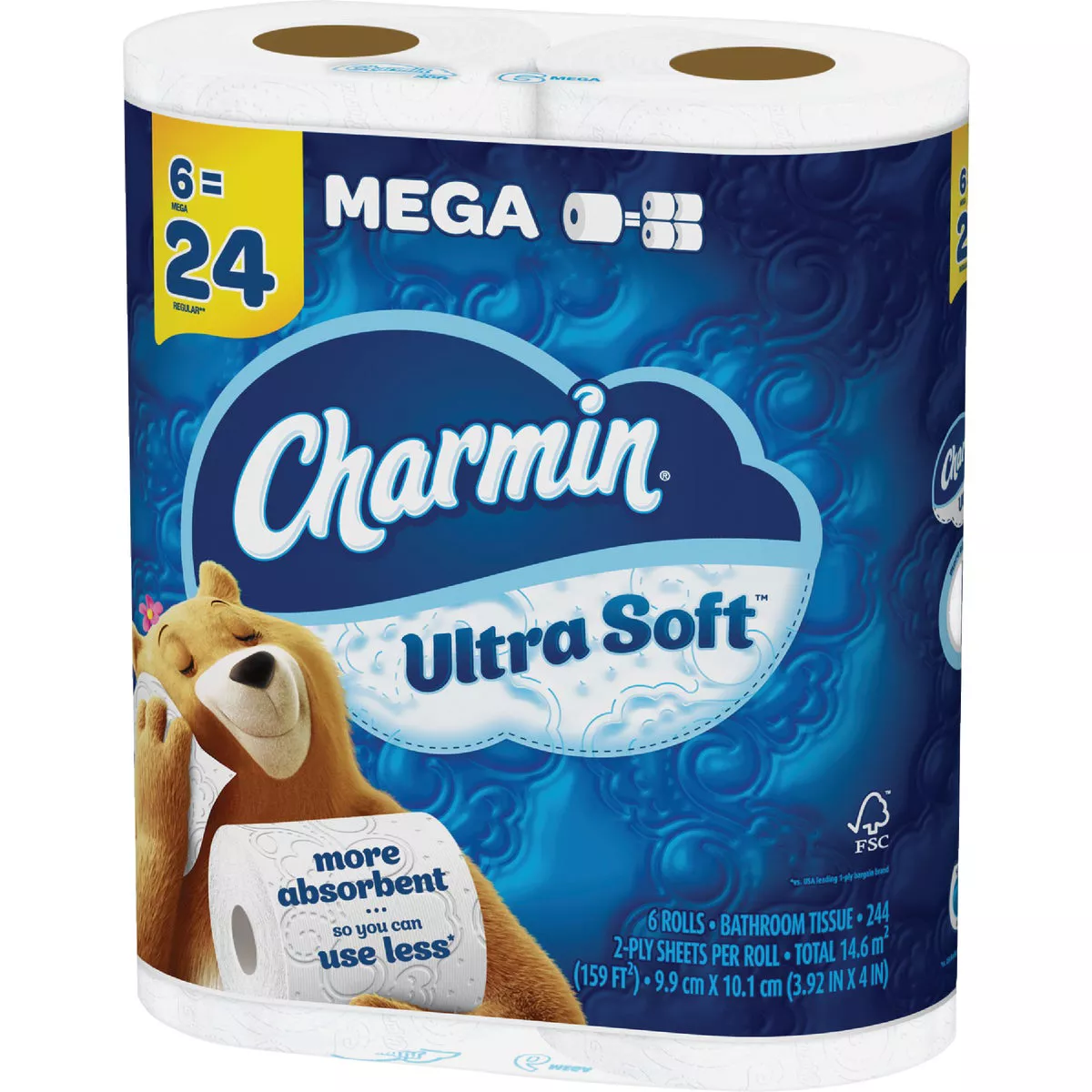 Charmin Ultra Soft Toilet Paper (6 Mega Rolls) - photo 8