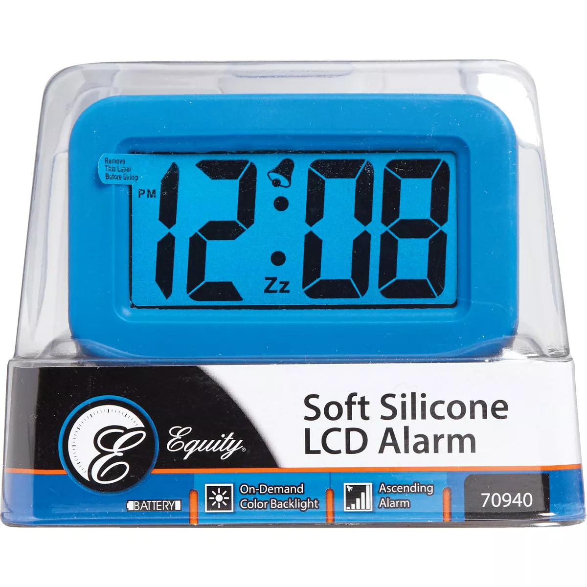 La Crosse Technology Silicon LCD Battery Operated Alarm Clock - photo 2