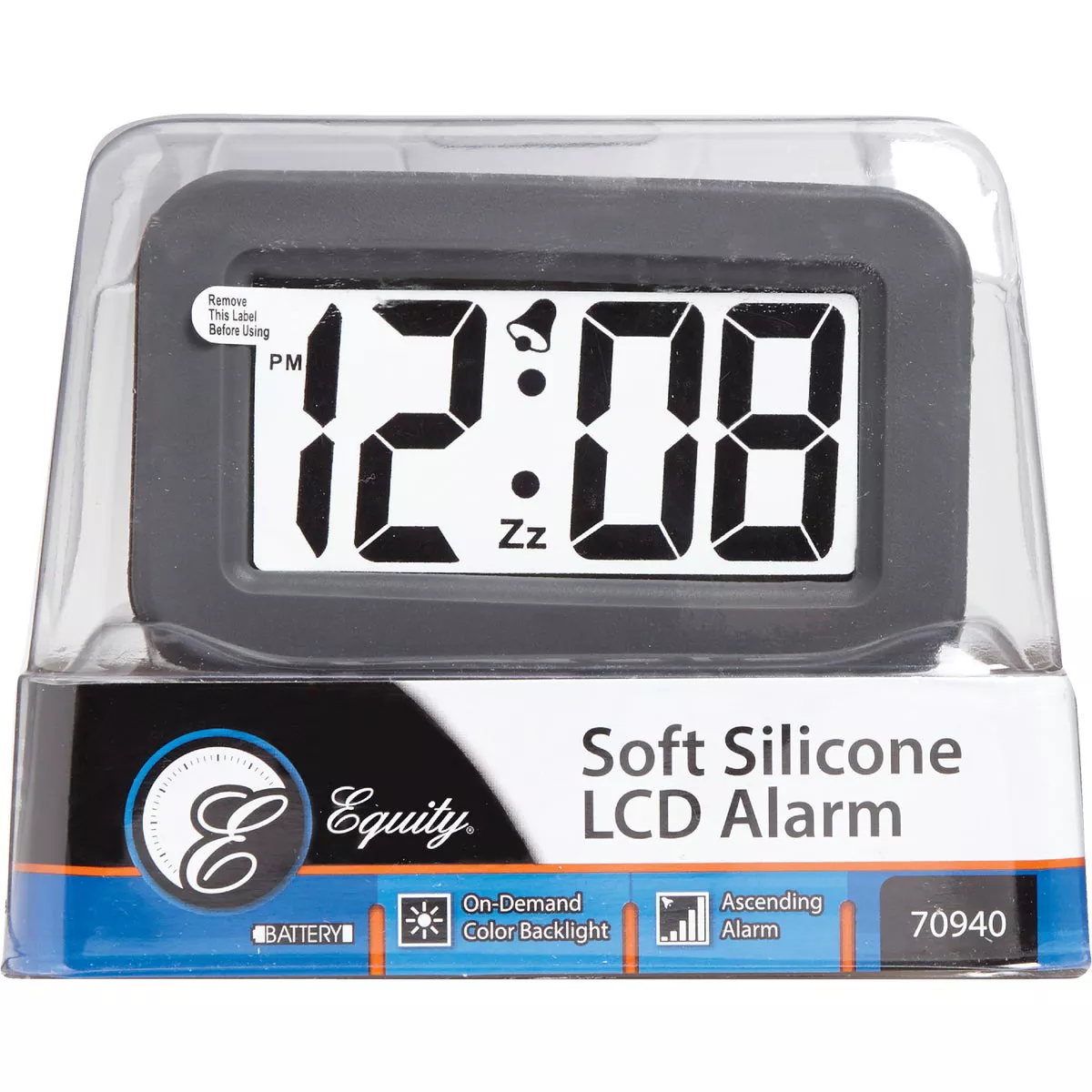 La Crosse Technology Silicon LCD Battery Operated Alarm Clock - photo 3