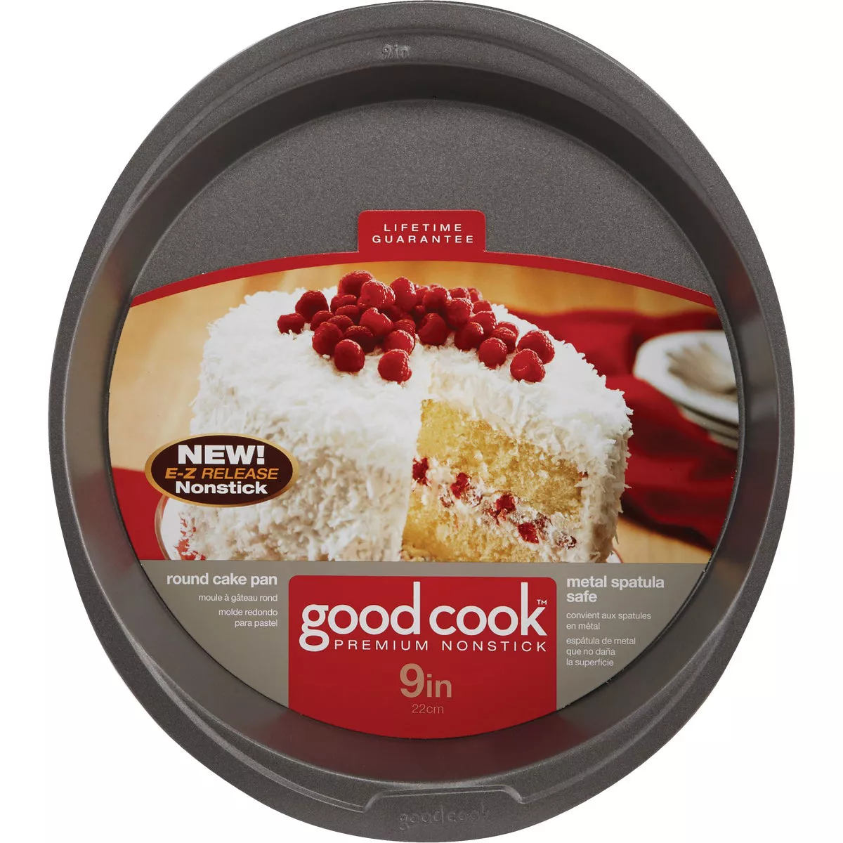 Goodcook 9 In. Round Non-Stick Cake Pan - photo 2