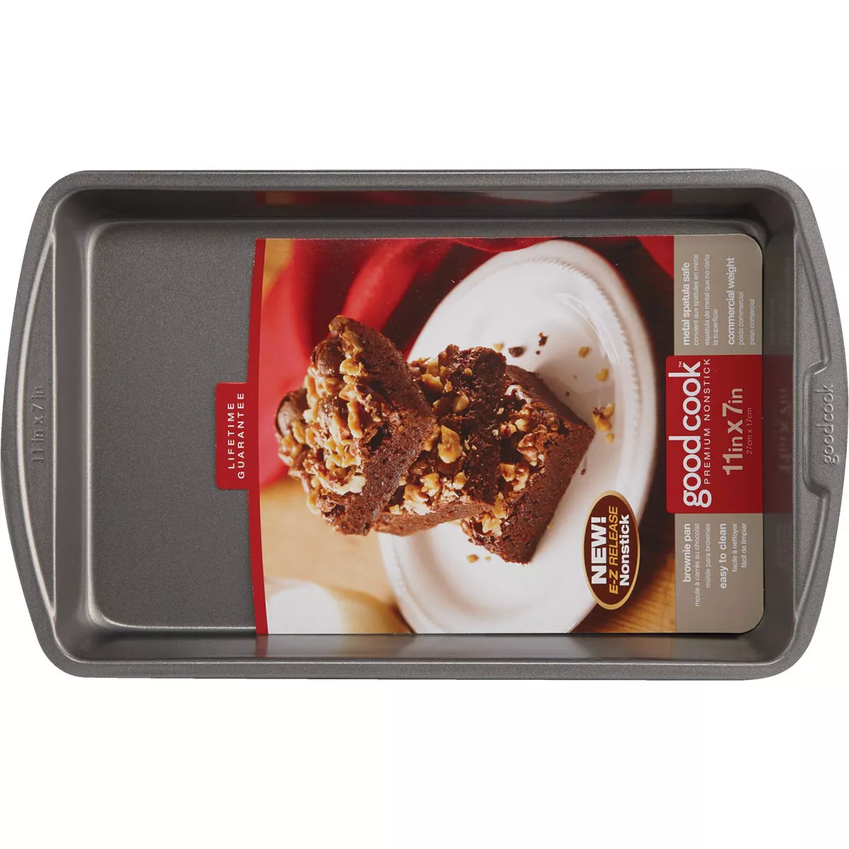 Goodcook 11 In. x 7 In. Non-Stick Biscuit & Brownie Baking Pan - photo 2