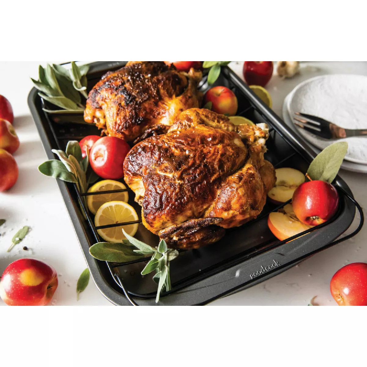 Goodcook 11 In. x 15 In. Non-Stick Roast Pan - photo 5