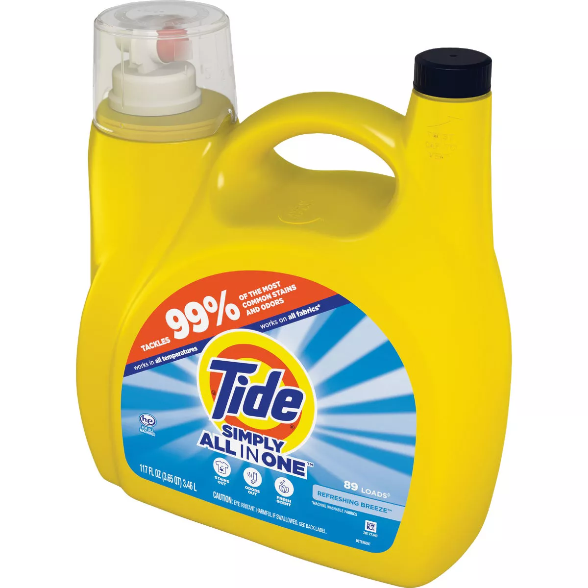 Tide Simply Clean & Fresh 117 Oz. 89 Load High Efficiency Liquid Laundry Detergent - photo 3