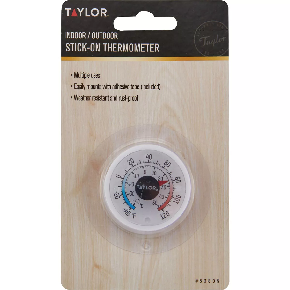 Taylor 1-3/4 In. Dia. Stick-on Thermometer - photo 2