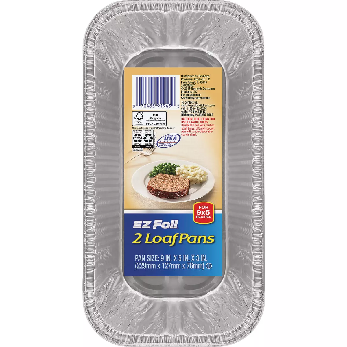 E-Z Foil Loaf Pan (2-Count)