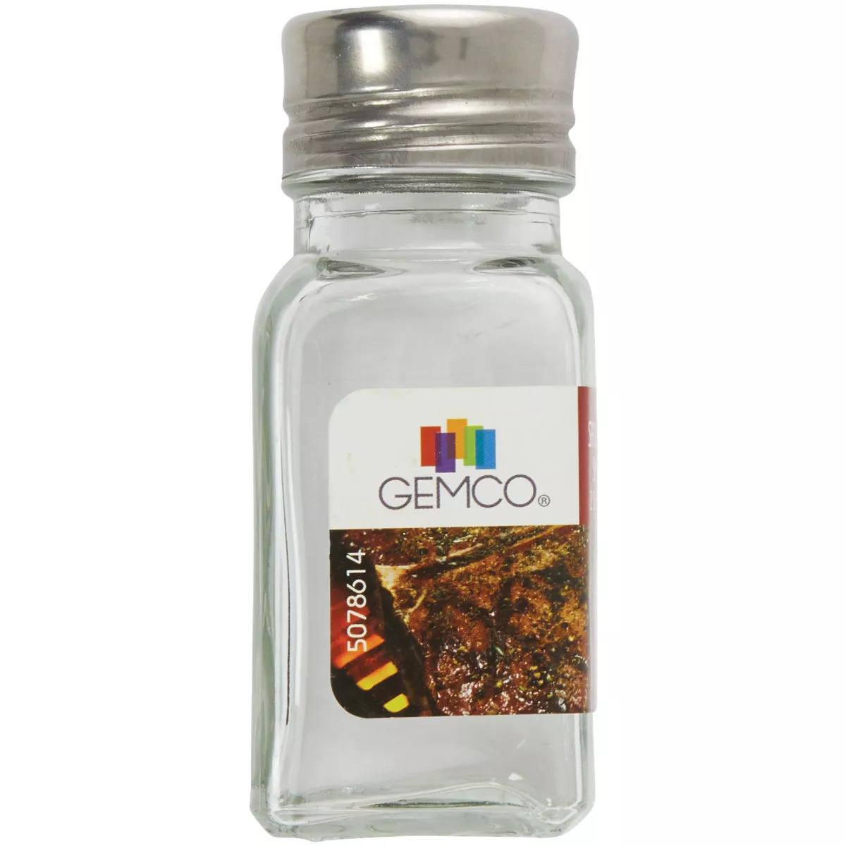 Gemco 2 Oz. Glass Square Salt & Pepper Shaker Set - photo 2