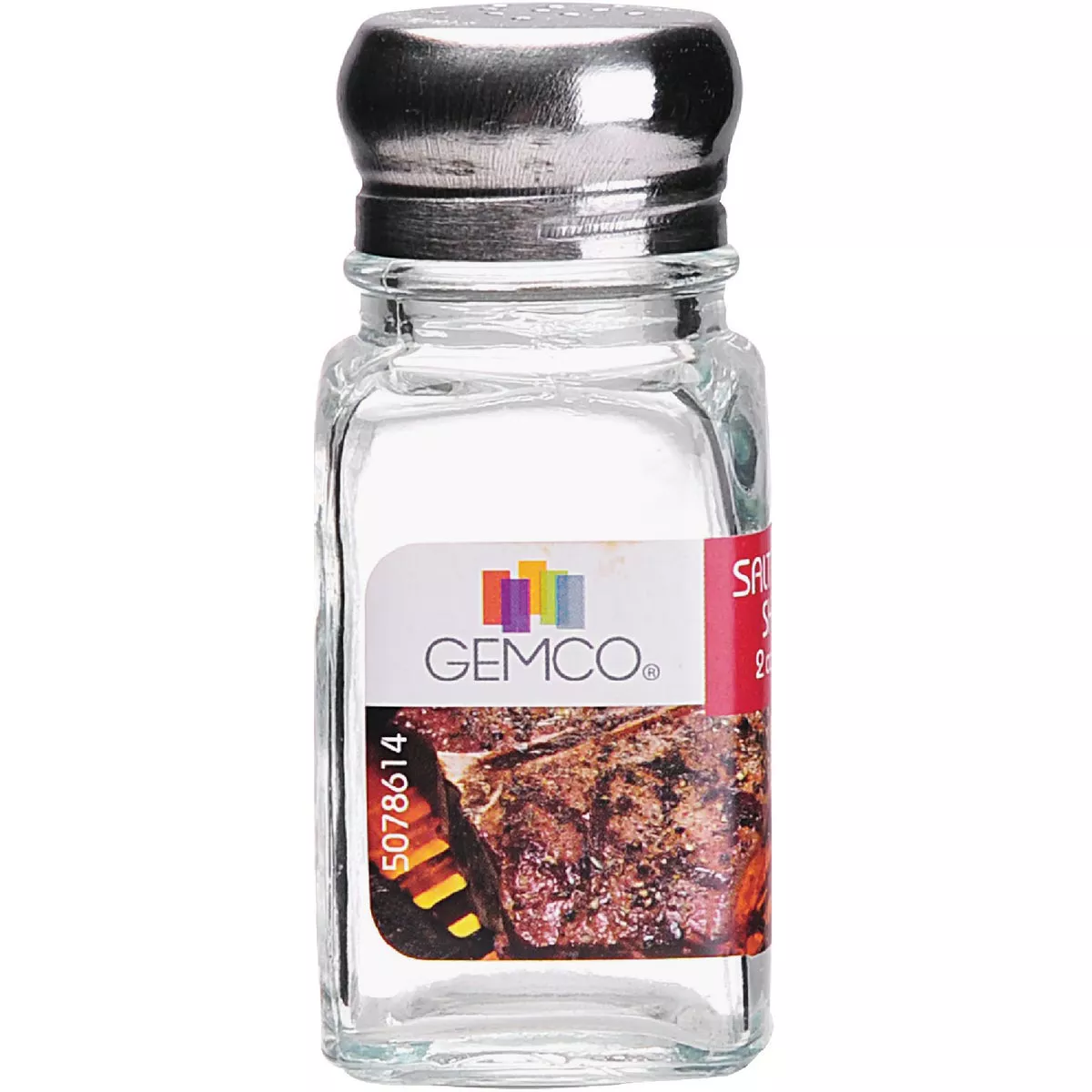 Gemco 2 Oz. Glass Square Salt & Pepper Shaker Set - photo 3