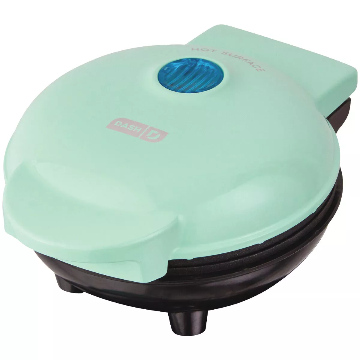 Dash 4 In. Aqua Mini Waffle Maker - photo 3