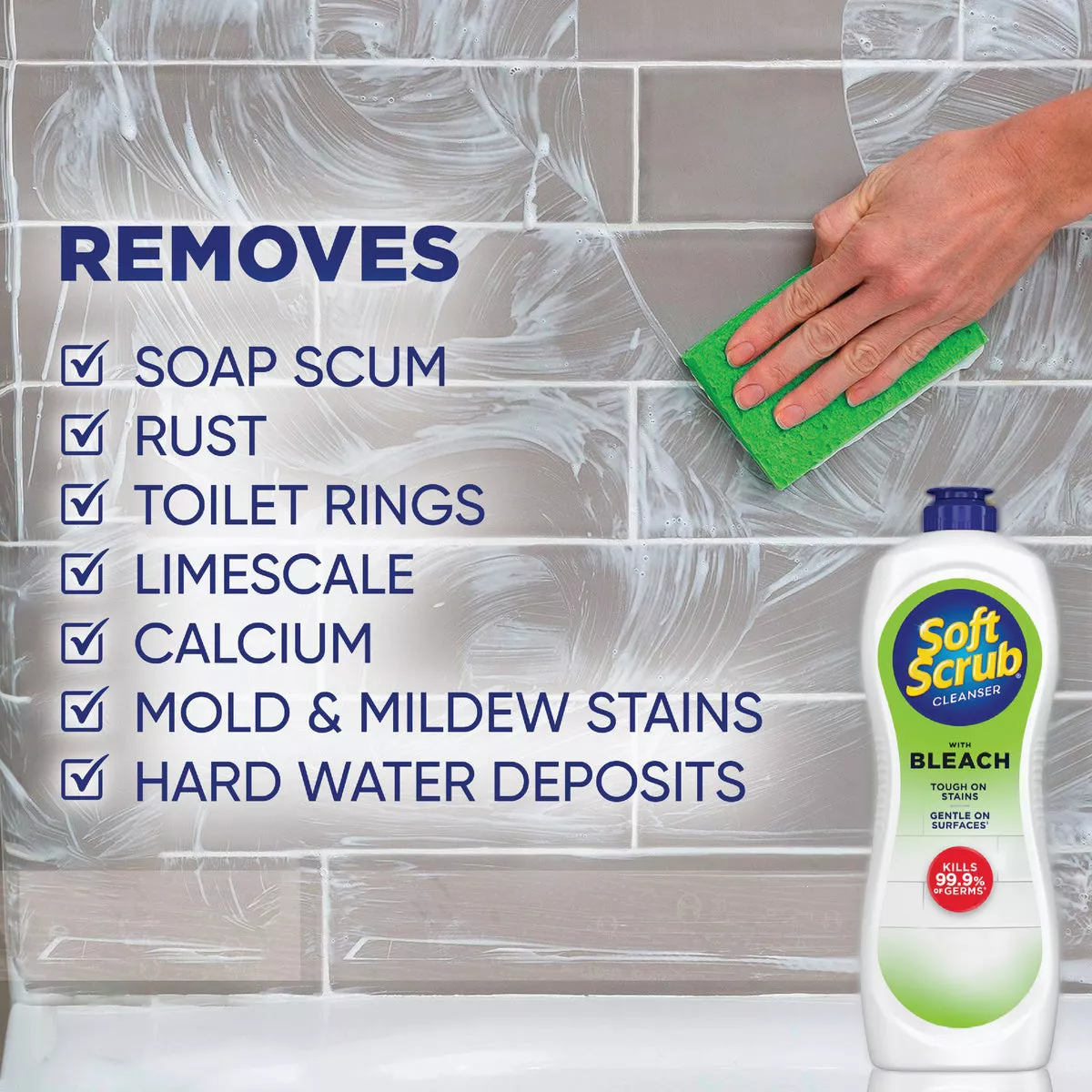 Soft Scrub 24 Oz. Cleanser With Bleach - photo 5