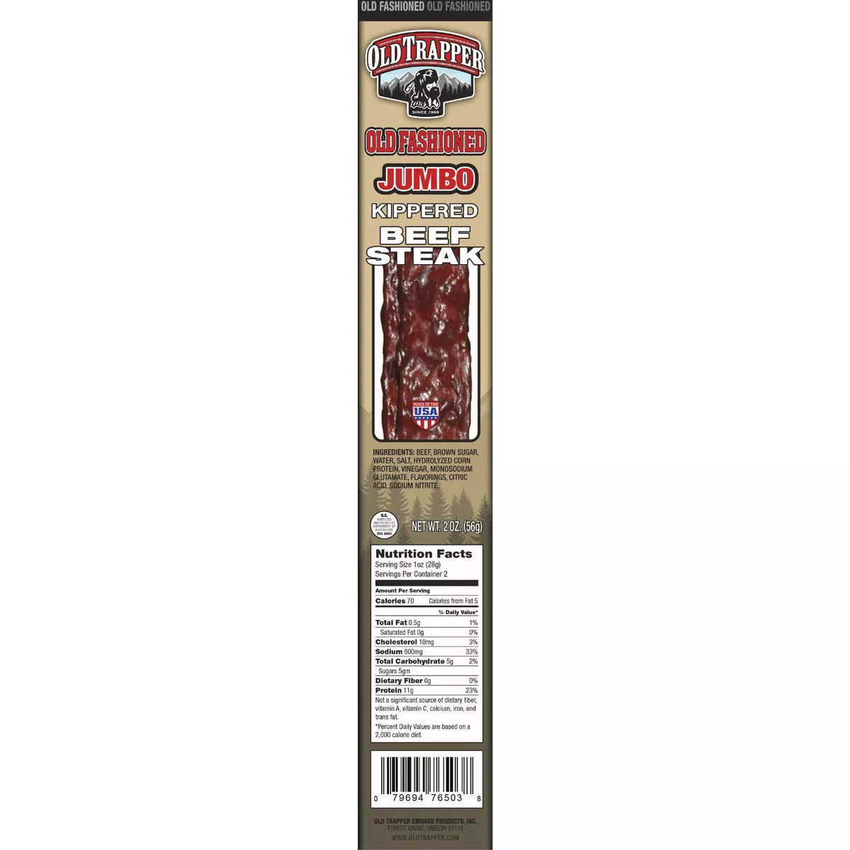 Old Trapper Old Fashioned Kippered Steak Jerky - photo 6