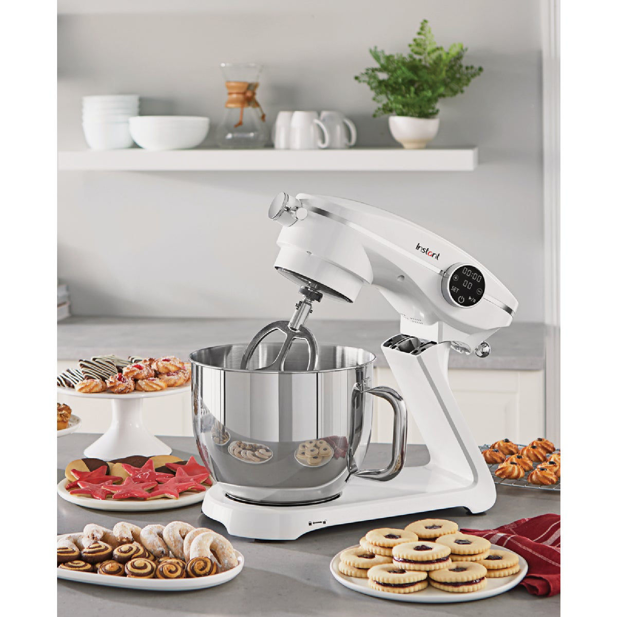 Instant 7.4 Qt. 10-Speed Pearl Stand Mixer
