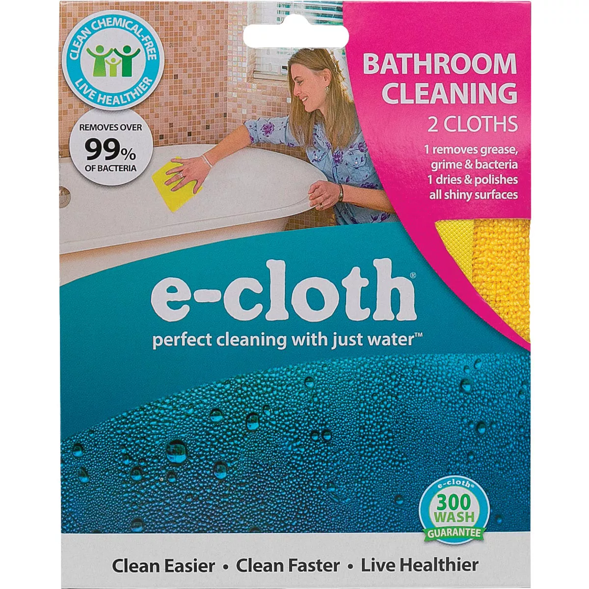 E-Cloth Bathroom Cleaning Cloth (2-Count) - photo 2