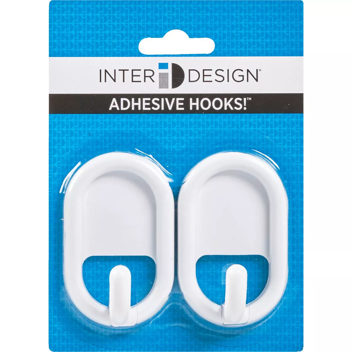 iDesign Utility White Plastic Adhesive Hook (2-Pack) - photo 2