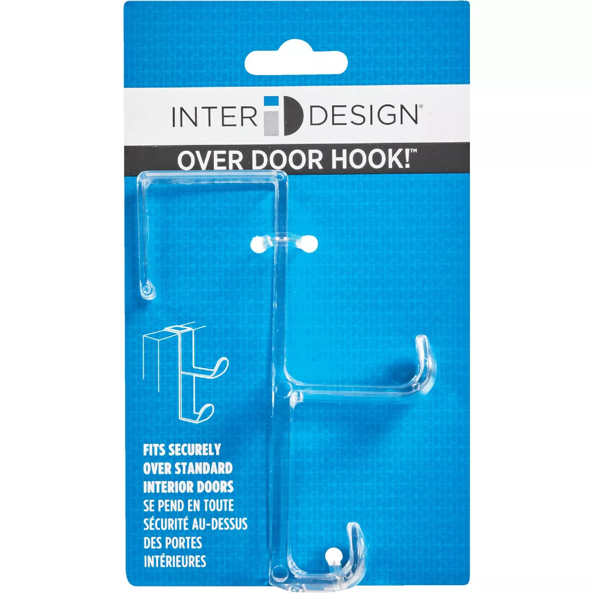 iDesign Plastic Clear 1 In. Over-the-Door Hook - photo 2