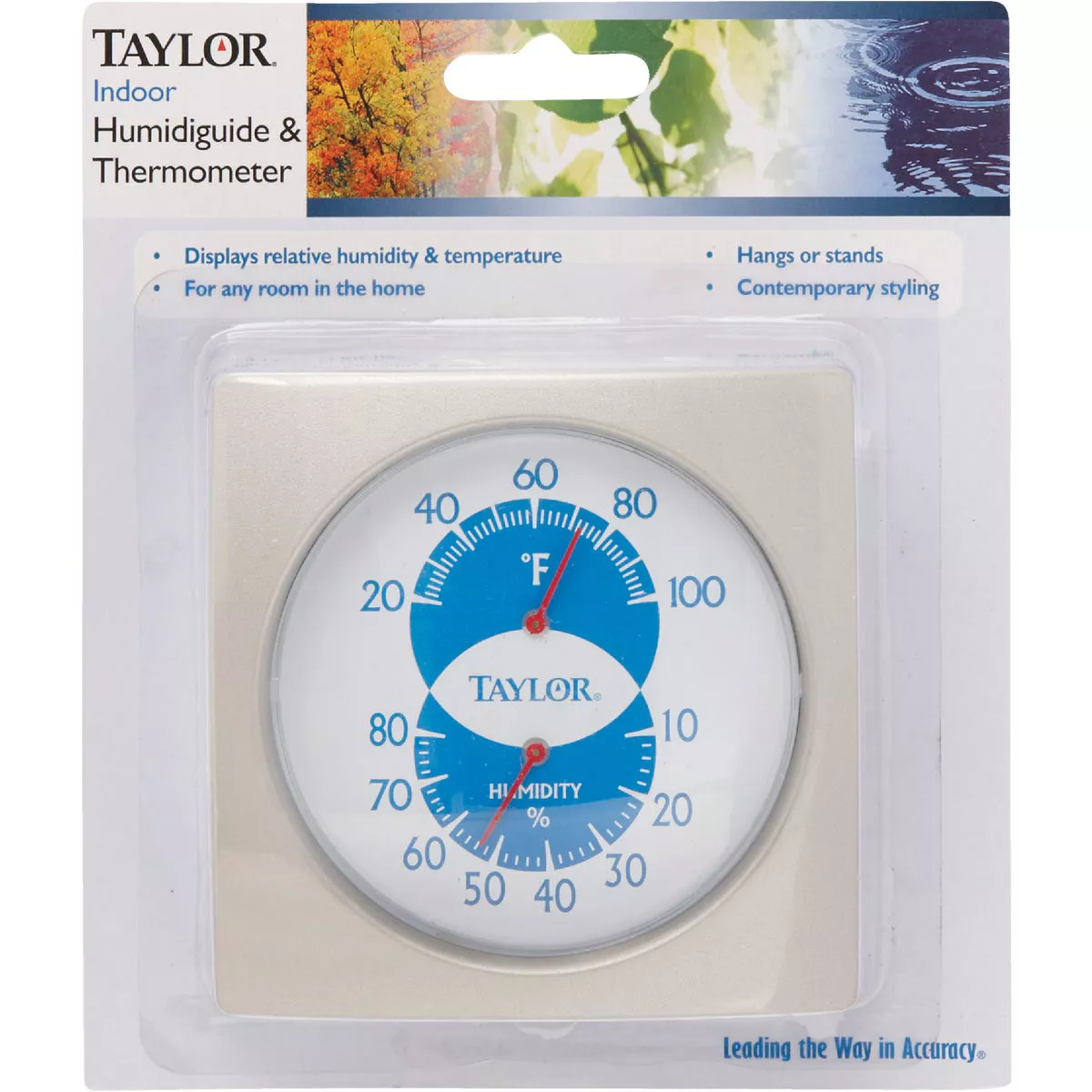 Taylor Fahrenheit Analog 20 to 100 F Hygrometer & Thermometer - photo 2